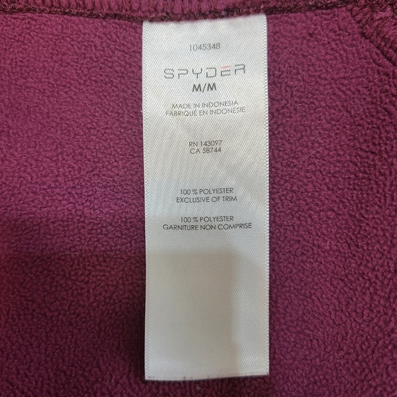 SPYDER Endure Stryk Zip-up Jacket, Size M - Picture 6 of 6